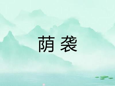 荫袭
