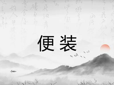 便装