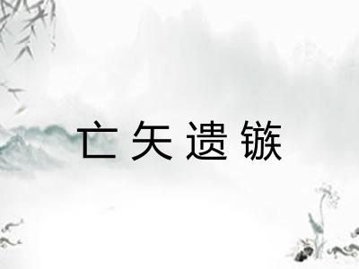 亡矢遗镞
