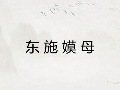 东施嫫母