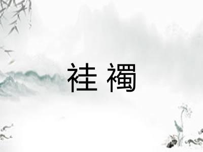 袿襡