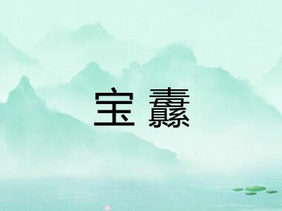 宝纛