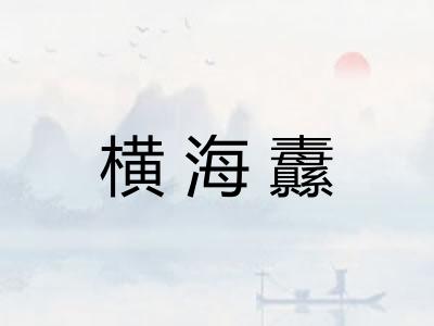 横海纛