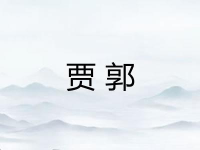 贾郭