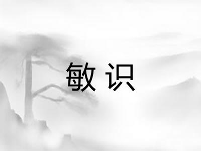 敏识