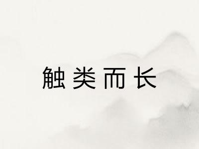 触类而长
