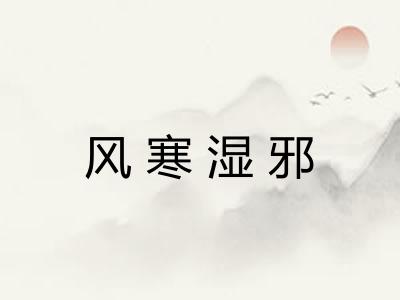 风寒湿邪