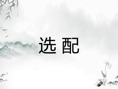 选配
