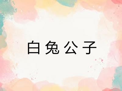 白兔公子