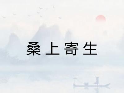 桑上寄生
