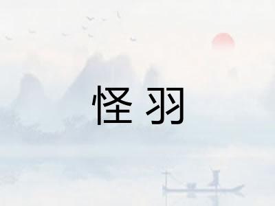 怪羽