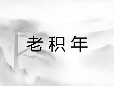 老积年