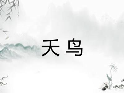 夭鸟