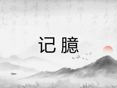 记臆