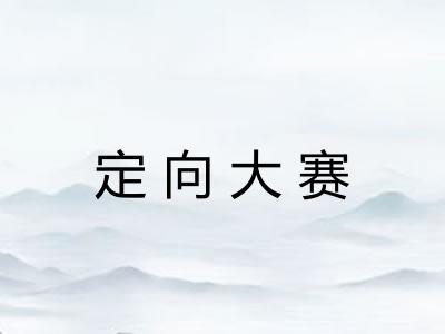 定向大赛