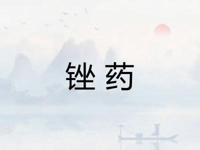 锉药