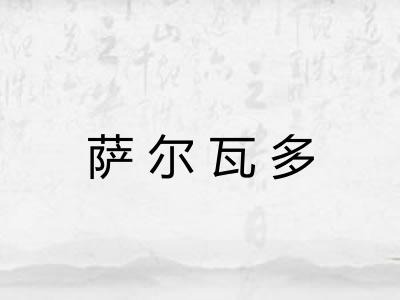 萨尔瓦多