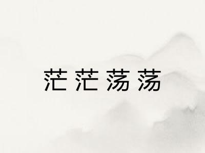 茫茫荡荡