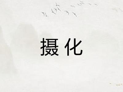 摄化