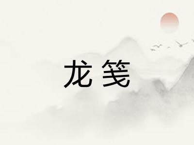 龙笺