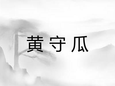黄守瓜