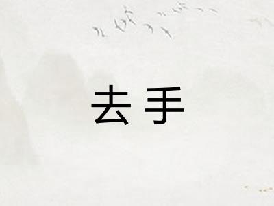 去手
