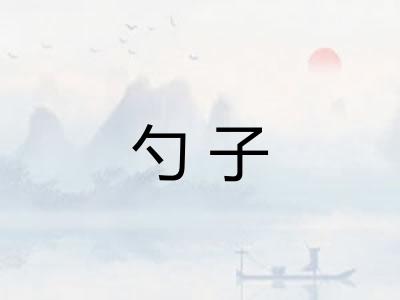 勺子