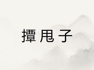 撢甩子