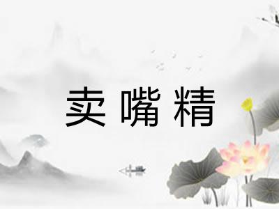 卖嘴精