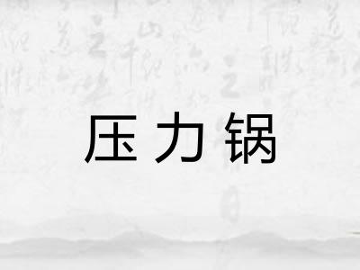 压力锅