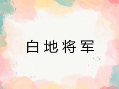 白地将军
