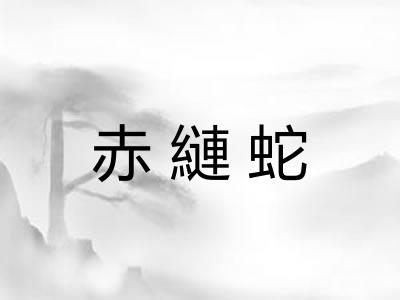 赤縺蛇