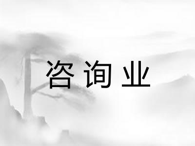 咨询业
