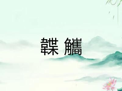 韘觿