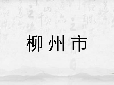 柳州市