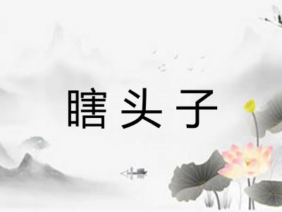 瞎头子