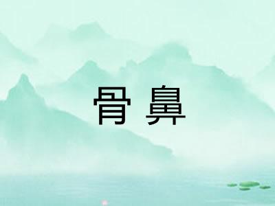 骨鼻