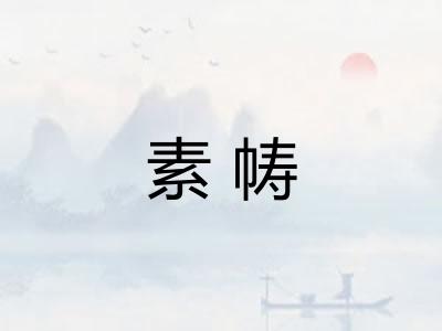 素帱