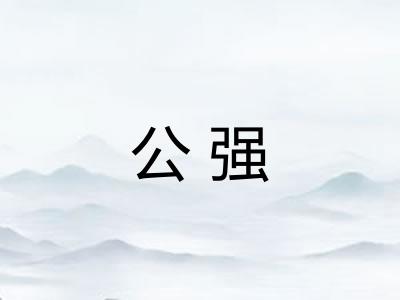 公强