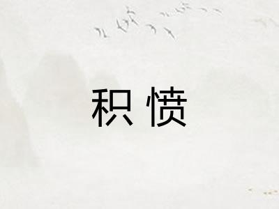 积愤