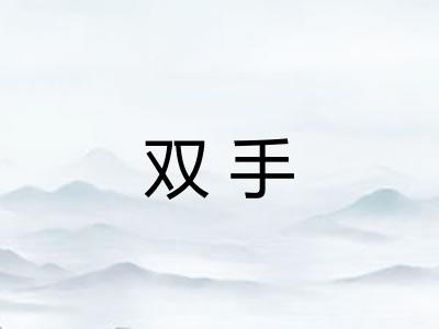 双手