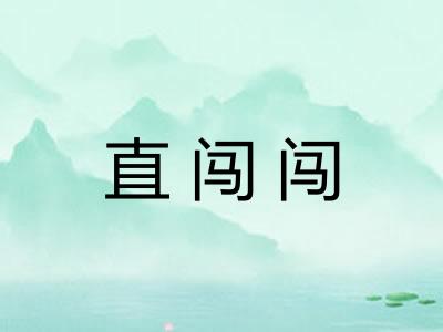 直闯闯