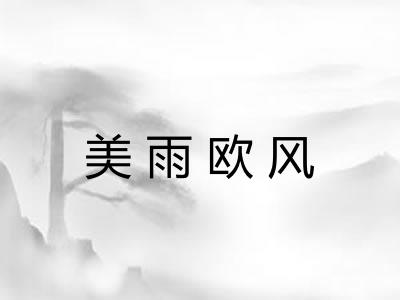 美雨欧风