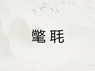 氅毦