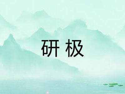 研极
