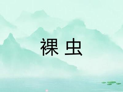 裸虫