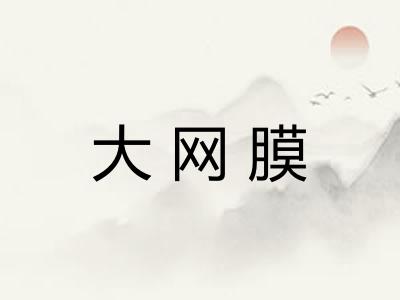 大网膜