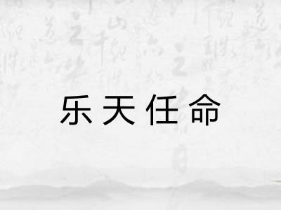 乐天任命