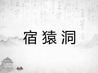宿猿洞