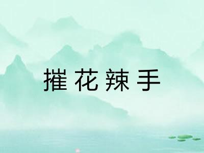 摧花辣手